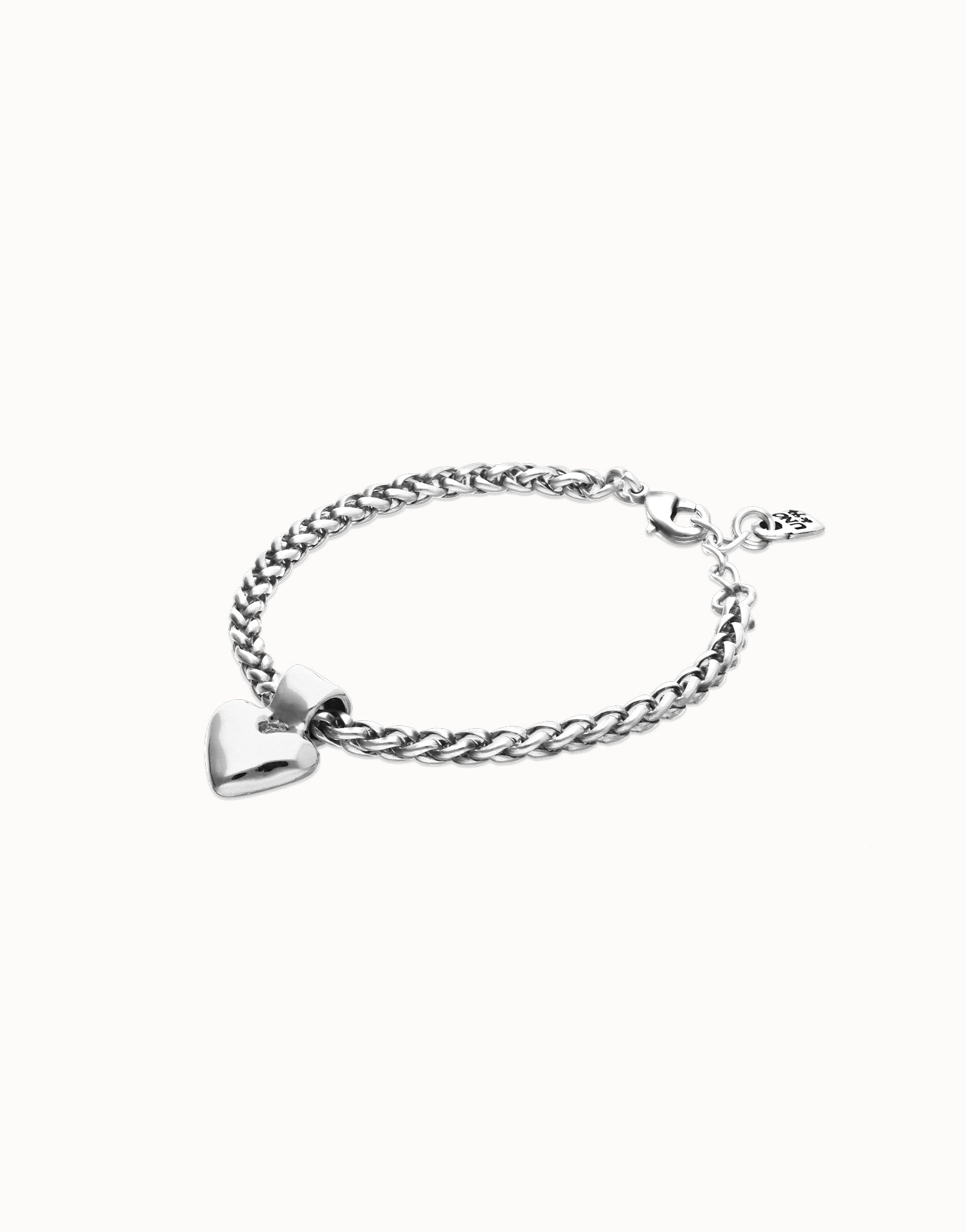 UNO de 50 | Chain Bracelet with Heart Charm