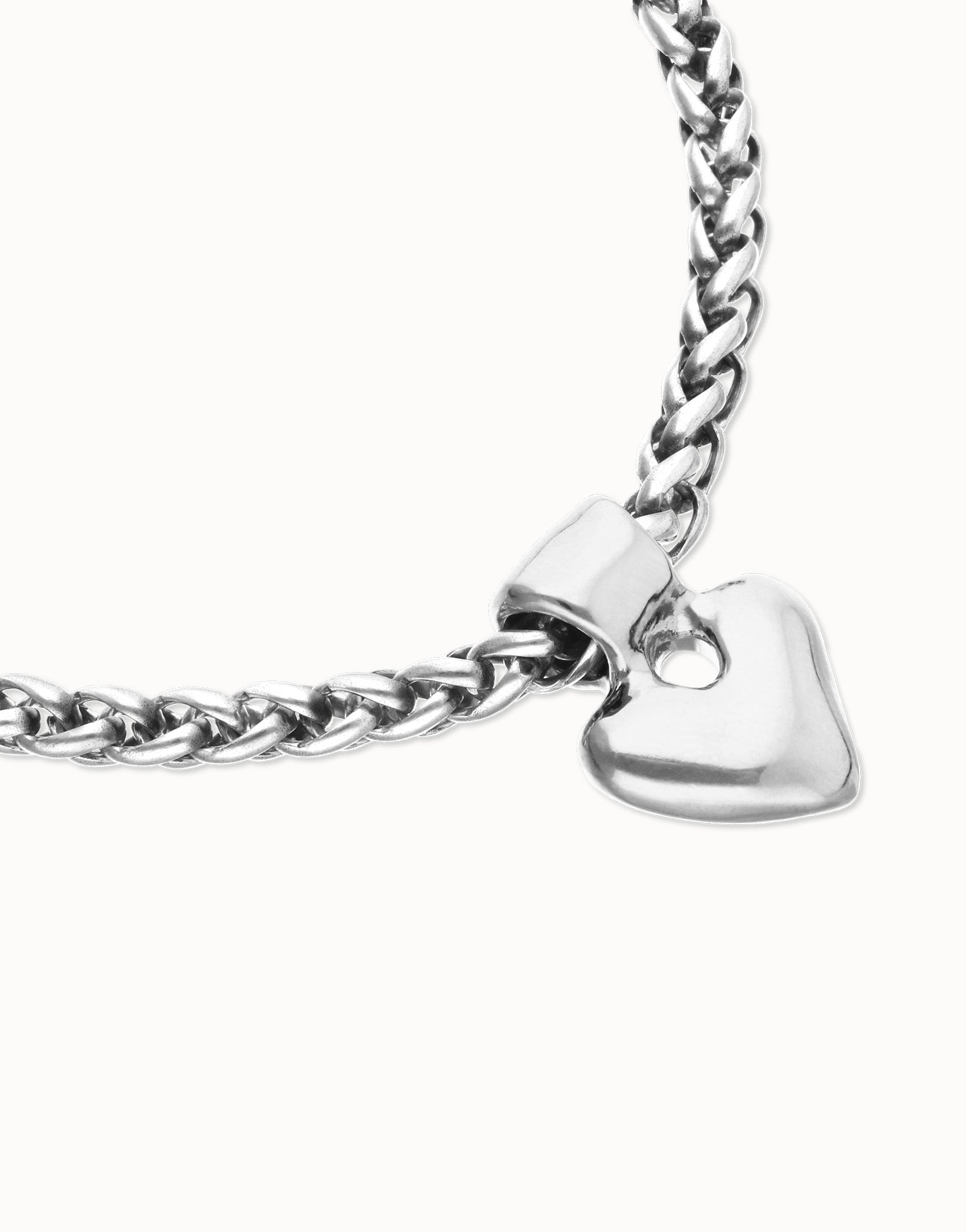 UNO de 50 | Chain Bracelet with Heart Charm