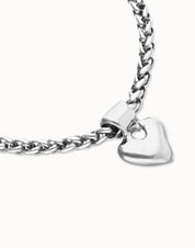 UNO de 50 | Chain Bracelet with Heart Charm