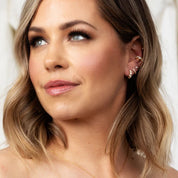 Scream Pretty | Hannah Martin Pearl Huggie Hoops