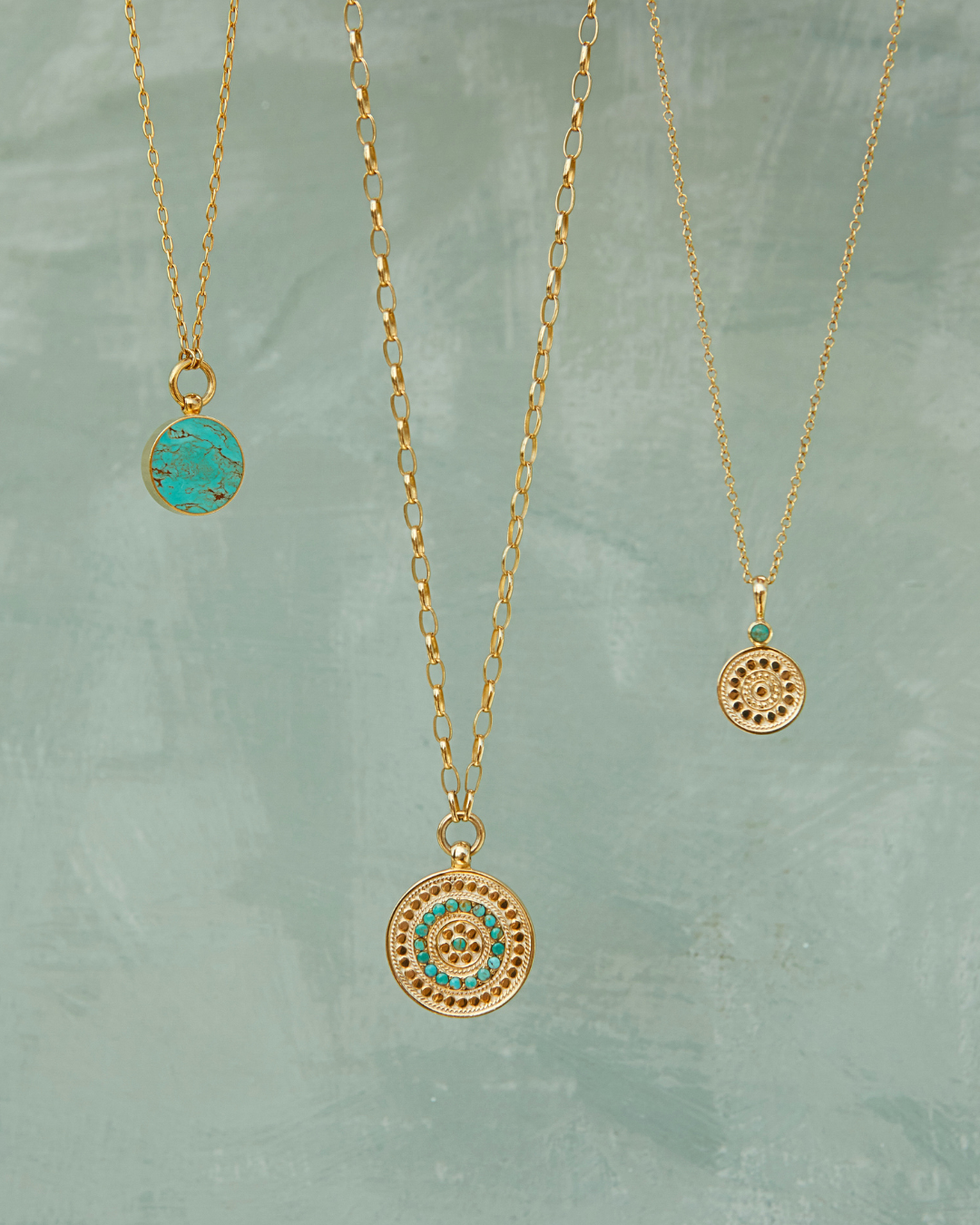 Anna Beck | Flora Medallion Necklace