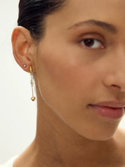 Rachel Jackson | Love Story Asymmetric Drop Earrings