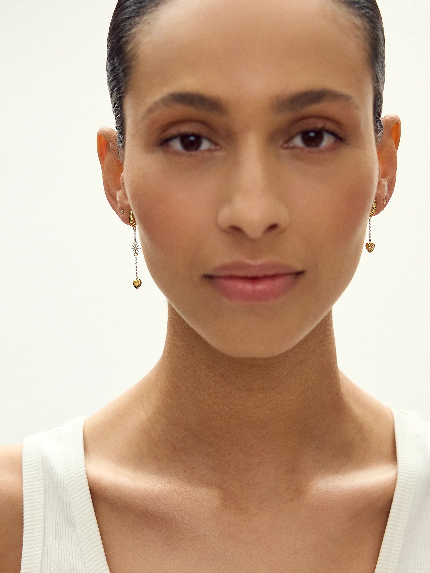 Rachel Jackson | Love Story Asymmetric Drop Earrings