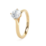 B&N | Compass Round Lab Grown 1ct Diamond Ring