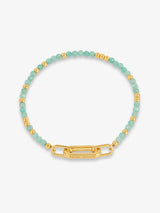 Rachel Jackson | Tranquility Aquamarine Beaded Bracelet