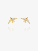 Rachel Jackson | Dreamer Pave Bird Stud Earrings