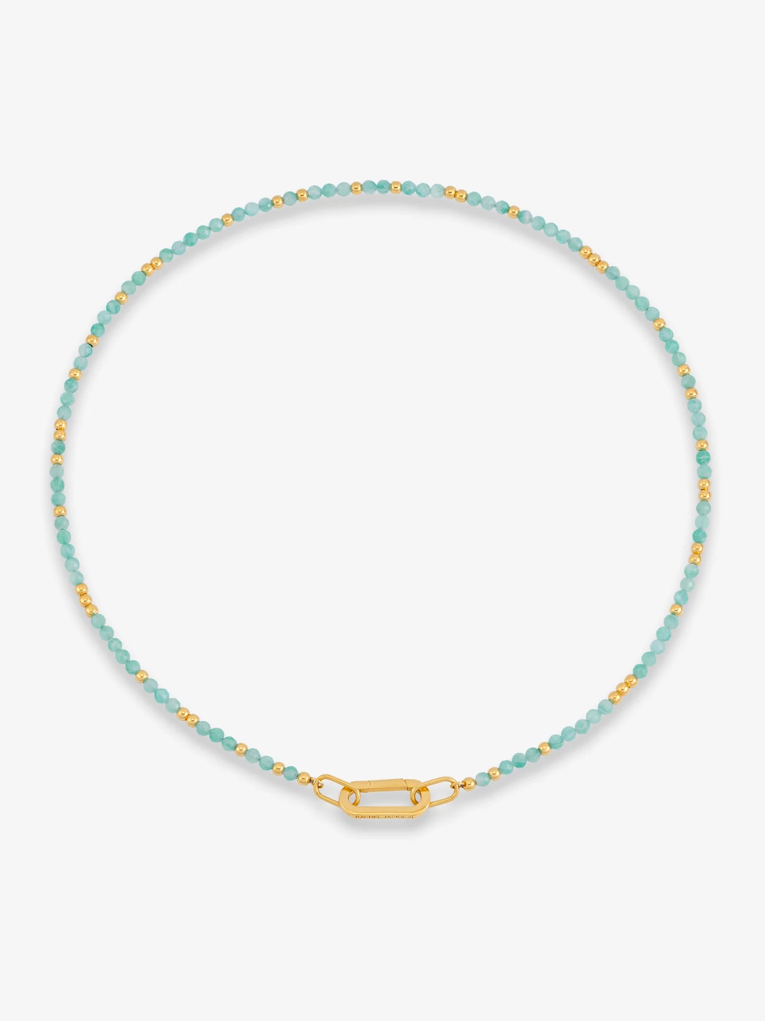 Rachel Jackson | Tranquility Aquamarine Beaded Necklace