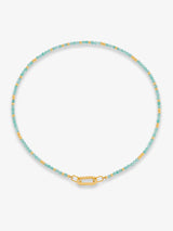 Rachel Jackson | Tranquility Aquamarine Beaded Necklace