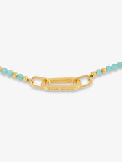 Rachel Jackson | Tranquility Aquamarine Beaded Necklace