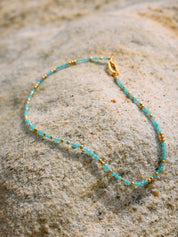 Rachel Jackson | Tranquility Aquamarine Beaded Necklace