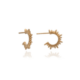 Rachel Jackson |  Electric Goddess Gold Plate Mini Hoops