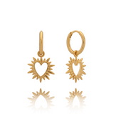 Rachel Jackson |  Electric Love Huggie Hoop Earrings
