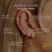 Scream Pretty | Teardrop Earrings