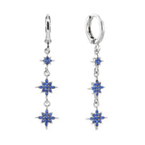 Bijoux De Mimi | Romilly Blue Droplet Star Earrings