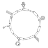 ChloBo | Soul Compass Multi Charm Link Chain Bracelet