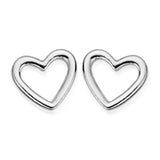 ChloBo | Open Heart Stud Earrings