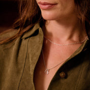 Daisy London | Initial Silver pendant