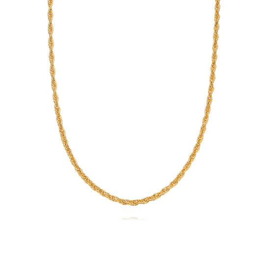Daisy London | Isla Gold Plated Rope Necklace
