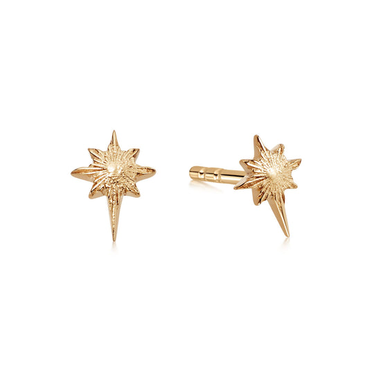 Daisy London |  Super Star Gold Plate Earrings
