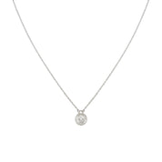 Bijoux De Mimi | Sasha Crystal Silver Compass Necklace