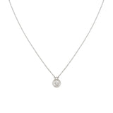 Bijoux De Mimi | Sasha Crystal Silver Compass Necklace