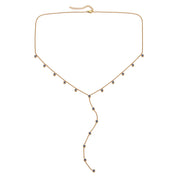 Bijoux De Mimi | India Droplet Necklace Gold & Turquoise