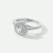 Creative Brilliance | Sienna | 9ct White Gold 0.70ct tw Lab Grown Diamond Ring