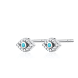 Scream Pretty |  Evil Eye Charm Studs Earrings