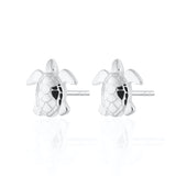 Scream Pretty |  Turtle Silver Earrings