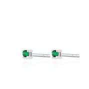 Scream Pretty |  Green Tiny Stud Earrings