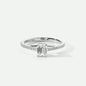Creative Brilliance | Sophia 9ct White Gold 0.75ct tw Lab Grown Diamond Ring