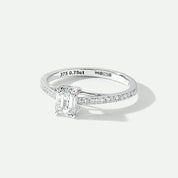 Creative Brilliance | Sophia 9ct White Gold 0.75ct tw Lab Grown Diamond Ring