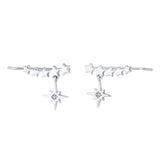 Scream Pretty |  Starburst Ear Climber Earrings