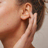 Enamel Copenhagen | Organic Heart Studs