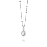 Daisy London |  Treasures Baroque Pearl Silver Pendant