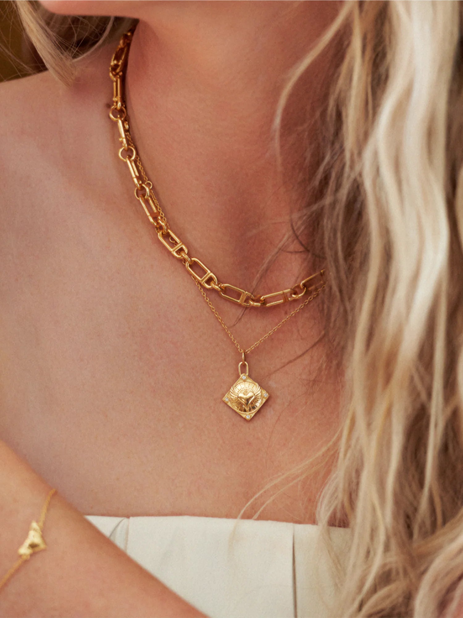 Rachel Jackson | Heart Token of love Necklace