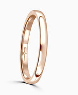 B&N Extensive Rose Gold Wedding Band