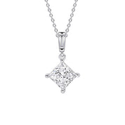 Diamonfire |  Princess Cut Drop Pendant