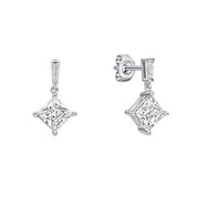 Diamonfire | Princess Cut Drop Earrings