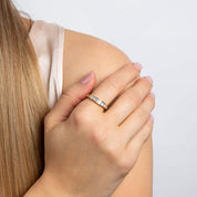 Diamonfire | Channel Set Baguette Ring