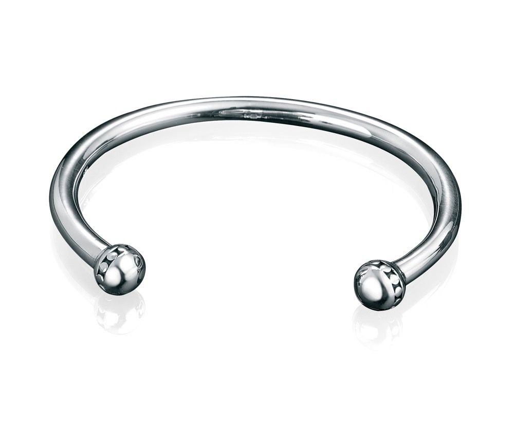 Fred Bennett | Oxidised Patterned Bangle