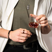 Fred Bennett | Tungsten & Wood inlay Ring