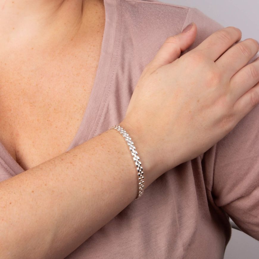 Penmans |  Watch Chain Silver Bracelet