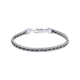 Fred Bennett | Stainless Steel & Nylon Chain Bracelet