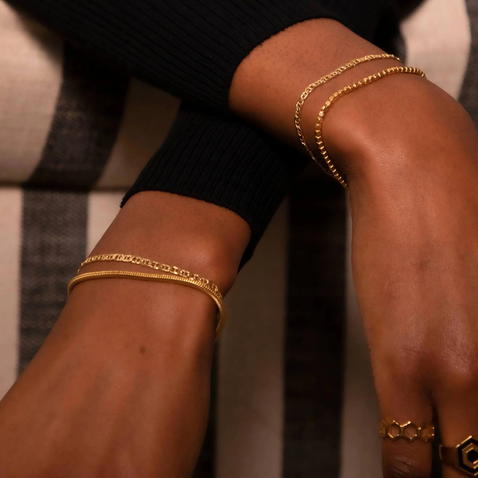 Daisy London | Beaded Chain Bracelet
