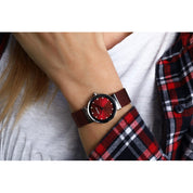 Bering |  Classic Collection 26mm Polished Mesh Watch