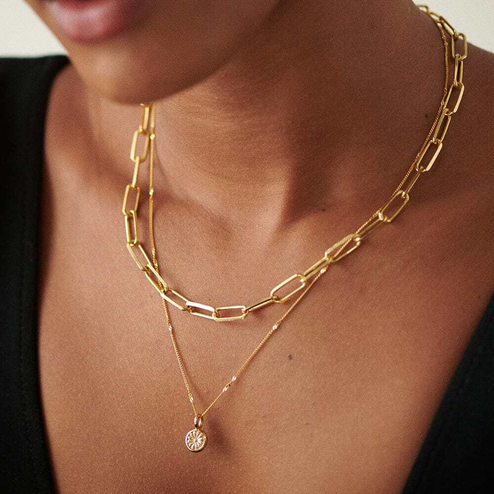 Daisy London | Daisy Bloom Mini Pendant - Gold Plate