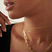 Daisy London | Daisy Bloom Mini Pendant - Gold Plate