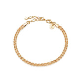Daisy London |  Isla Double Rope Bracelet - Gold Plate