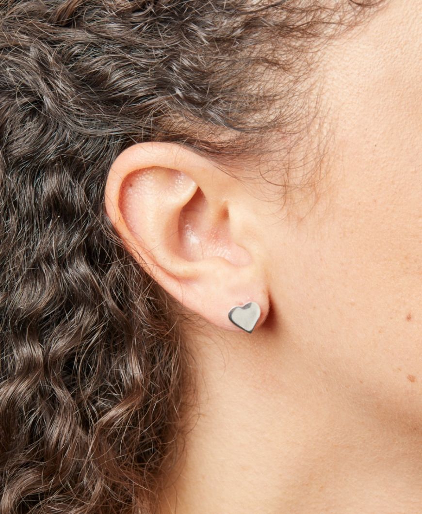 Penmans |  Heart Stud Earrings